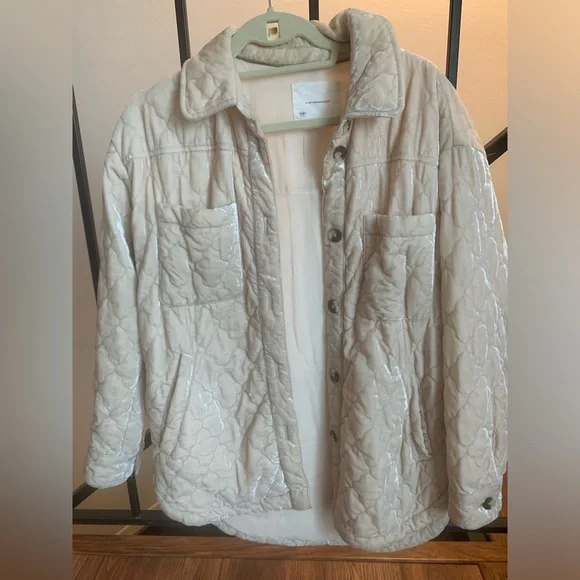 Oversized Anthropologie Quilted Jacket - Picture 1 of 3